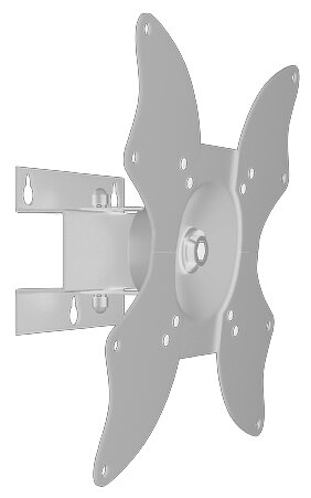 Кронштейн наклонно-поворотный для ТВ Electriclight КБ-01-20 металлик
