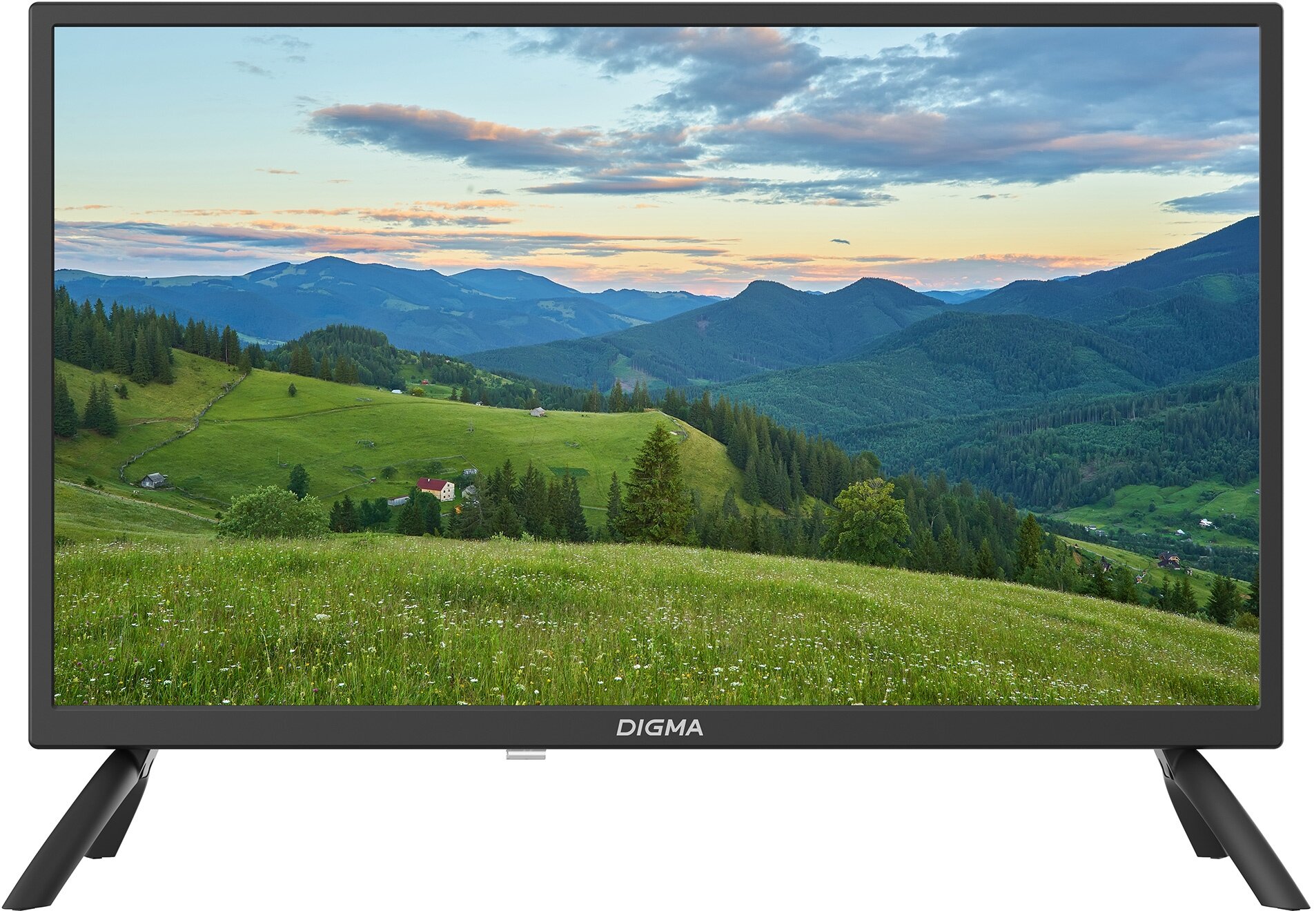 Телевизор ЖК 24" Digma DM-LED24MBB21 черный .