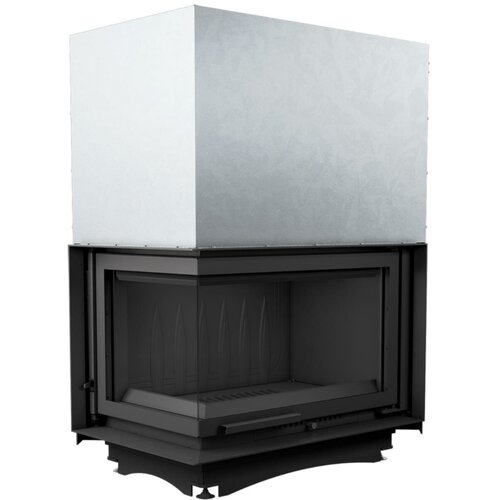 Дровяная топка Kratki Oliwia L/BS/G(угловое стекло слева, гильотина)