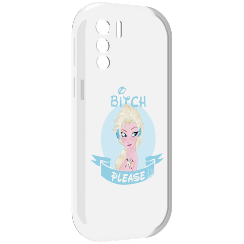 Чехол MyPads принцесса-из-холодного-сердца женский для UleFone Note 13P задняя-панель-накладка-бампер