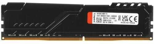 Модуль памяти KINGSTON Fury Beast Black DDR4 - 16ГБ 2666, DIMM, Ret - фото №18