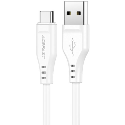 Кабель Acefast C3-04 USB-A to USB-C Charging Data Cable (1,2 метра) белый (AF-C3-04-WH)