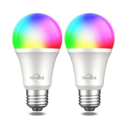 Комплект умных ламп Nitebird Smart bulb 2 шт, цвет мульти