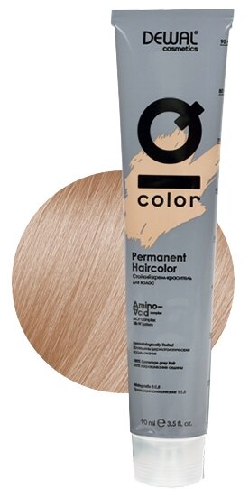 Dewal Cosmetics Краситель перманентный IQ COLOR, 11.10 Ultra light ash blonde