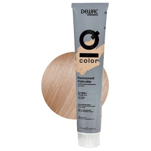 Dewal Cosmetics Краситель перманентный IQ COLOR, 11.10 Ultra light ash blonde