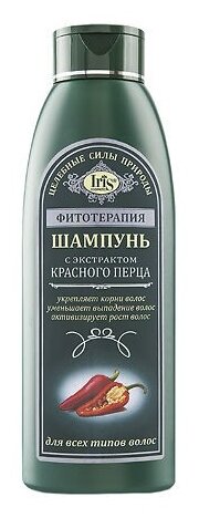 IRIS cosmetic шампунь Фитотерапия с экстрактом красного перца для всех типов волос