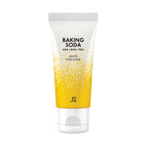 J:ON скраб Baking Soda Gentle Pore Scrub (туба), 50 г средства для умывания для мужчин j on скраб пилинг для лица содовый baking soda gentle pore scrub 20 5 мл