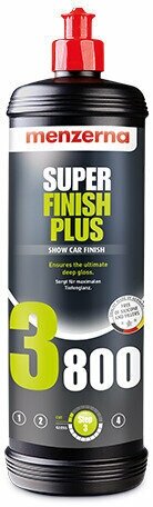 Финишная, антиголограммная полировальная паста Menzerna Super Finish Plus 3800, 1л.