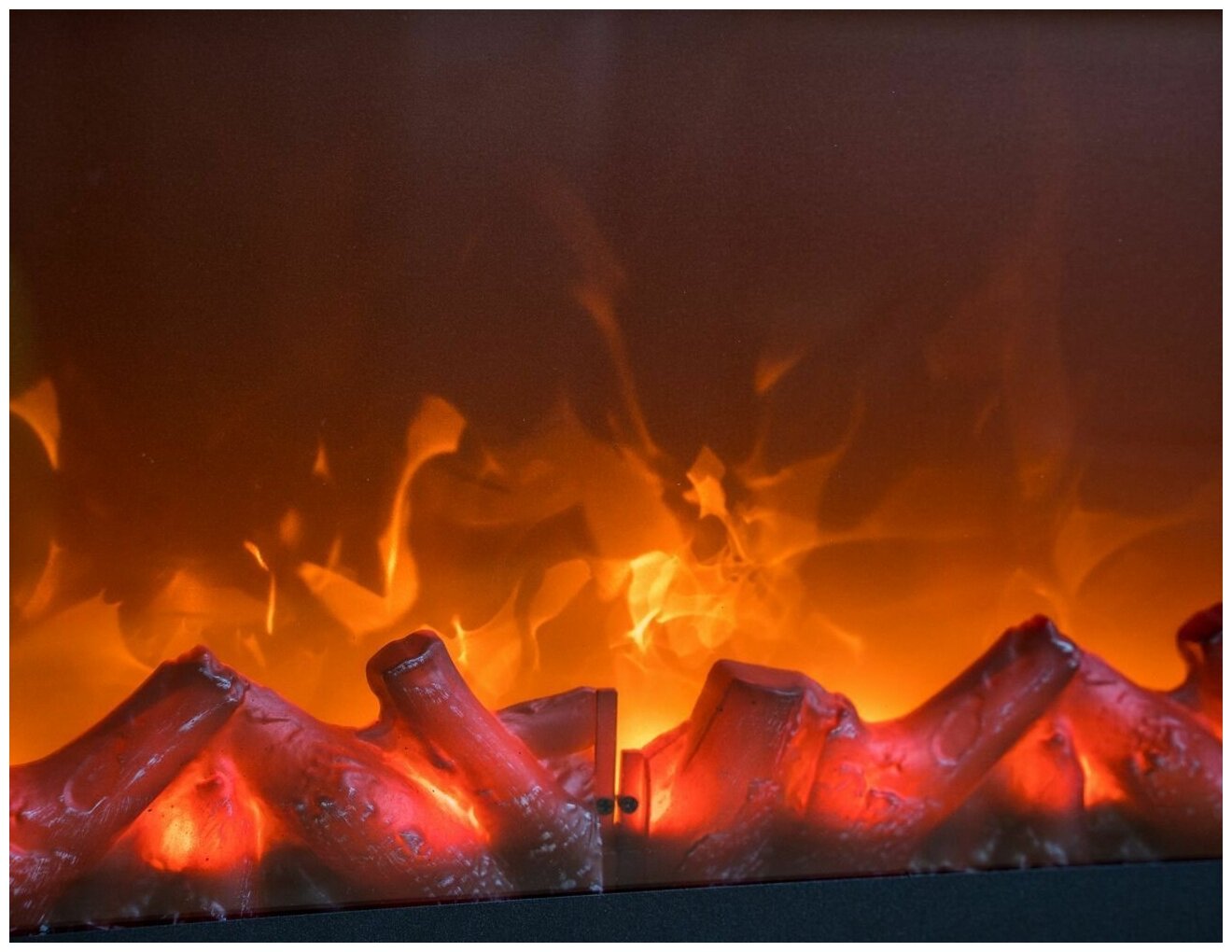 Светодиодный камин камелёк леконье с эффектом живого огня, 41х25 см, Koopman International ADA100100