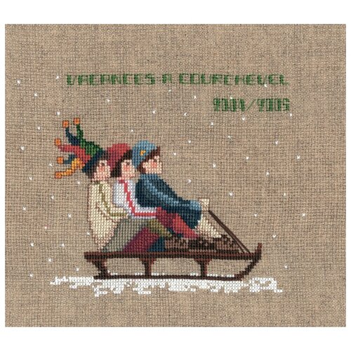 фото Набор для вышивания: a trois sur la luge (втроём на санках) le bonheur des dames, 12*15 2326