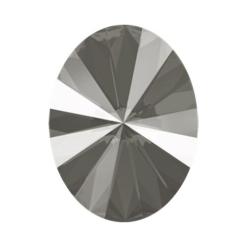 4122 цветн. 14 х 10.5 мм кристалл стразы т.серый лак.(dark grey L111S)