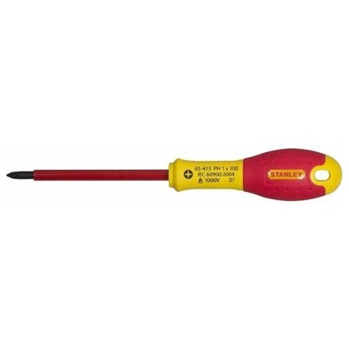Отвертка Stanley Hand Tools STANLEY 0-65-414 FATMAX 1000V PH0*75 mm