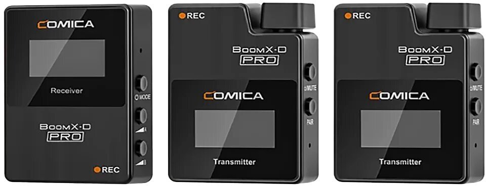 Радиосистема Comica BoomX-D PRO D2 Чёрная BoomX-D PRO D2(Black)