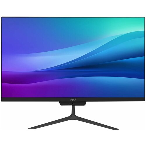 Моноблок Hiper V2 238 Full HD Cel G5905 35 4Gb SSD128Gb UHDG Windows 10 Professional GbitEth WiFi BT 120W Cam черный 1920x1080 5710100₽