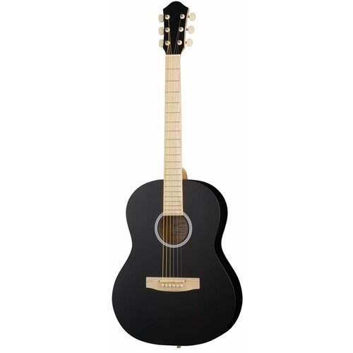 Акустическая гитара, черная, Амистар M-213-BK