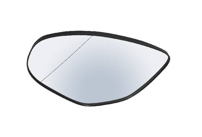 фото Стекло бокового зеркала (зеркальный элемент) левого с подогревом SAILING MZJEG006L для Mazda 3 BL, 6 GH