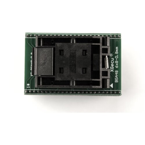 Переходник BGA64 Socket (XGecu T56) 0.8 трафарет amaoe birne bga64 t 0 20mm с держателем магнитным