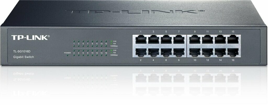 Коммутатор TP-LINK TL-SG1016D V6