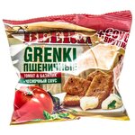 BEERka сухарики пшеничные с томатом и базиликом + чесночный соус, 60 г - изображение