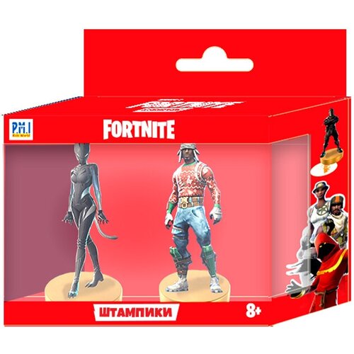 Фигурка-штамп Fortnite: Серия 2 (2-Pack) (24 вида) (1шт. в ассортименте) фигурка funko pint size heroes fortnite – pathfinder highrise assault trooper 2 pack