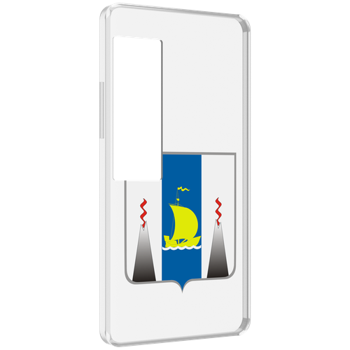 Чехол MyPads герб-сахалиснкой-области для Meizu Pro 7 Plus задняя-панель-накладка-бампер