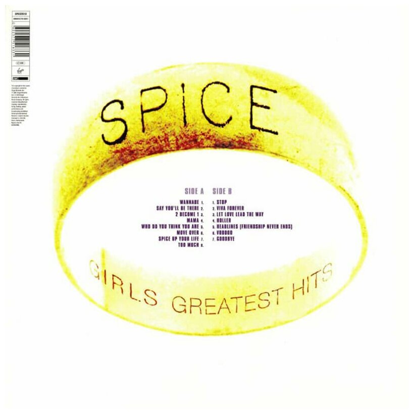 Виниловая пластинка Spice Girls, Greatest Hits (0602508119354) Universal Music - фото №4