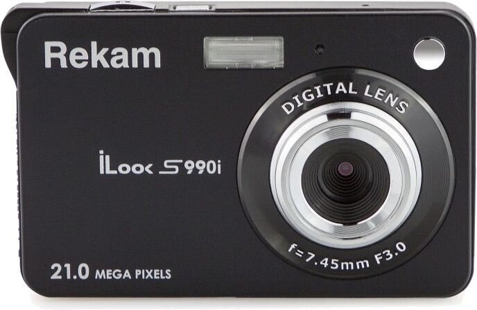 Фотоаппарат Rekam iLook S990i черный (1108005142)