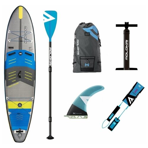 Надувная Sup доска MOLOKAI Lightair Carbon 11.2