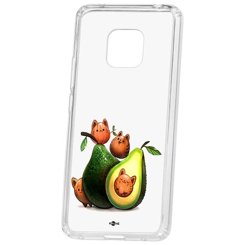 фото Чехол на huawei mate 20 pro kruche print авокотики