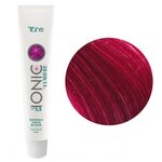 Tahe Окрашивающая маска для волос цвет/ красно-фиолетовый Ionic by Lumie pH 3,5 Hair Color Mask Red Violet 100 мл. - изображение