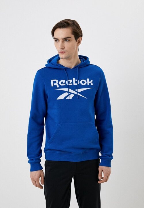 Худи Reebok RI FLC BIG LOGO HOOD, размер M, синий