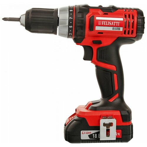 Дрель аккумуляторная ДА-1318Л3М2 аккум 20Ач ЗУ-слайдерного типа 822700₽