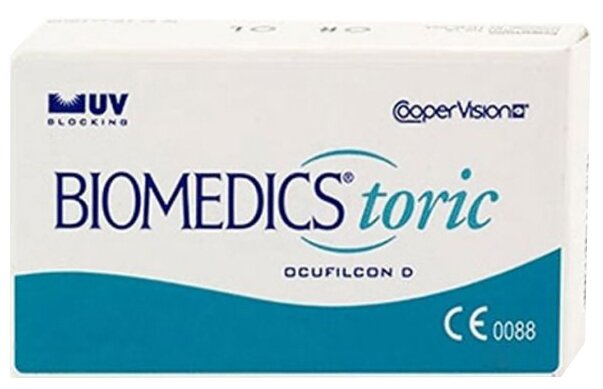 CooperVision Астигматические линзы Biomedics toric 55(6 шт), -2, -0.75, 70, 8.7