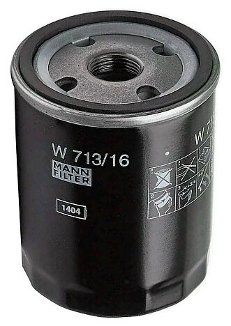 Масляный фильтр MANN-FILTER W 713/16