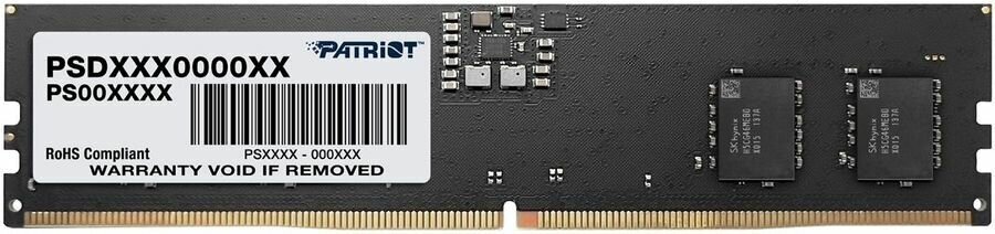 Оперативная память 8Gb DDR5 5600MHz Patriot Signature (PSD58G560041)