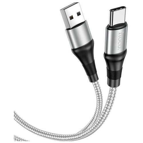 USB Кабель Type-C, HOCO, X50, серый usb кабель type c hoco x50 серый