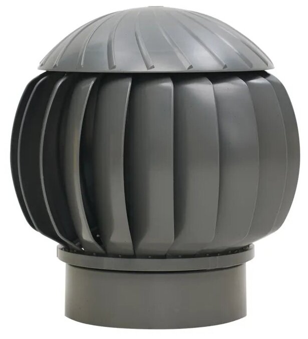 GERVENT, Нанодефлектор, Ротационная вентиляционная турбина 160, серый - фотография № 3