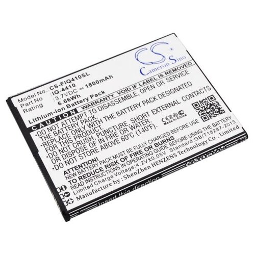 фото Аккумулятор cameron sino cs-fiq410sl