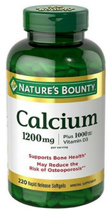 Фото Calcium 1200 mg Plus Vitamin D3 капс. №220