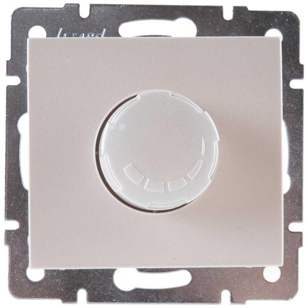 Lezard RAIN Диммер 500Вт с фильтром и предохранителем жемчужно-белый перламутр 703-3088-117