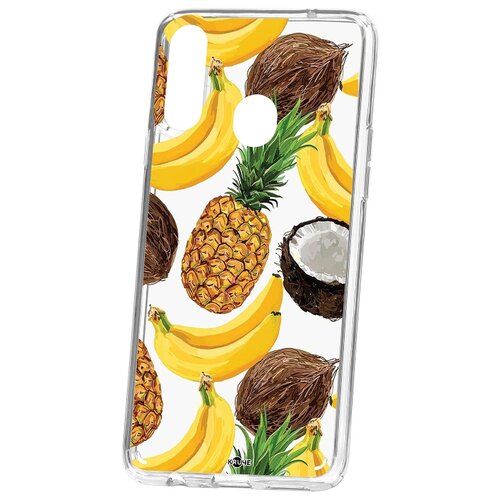 фото Чехол на samsung galaxy a20s kruche print тропический микс