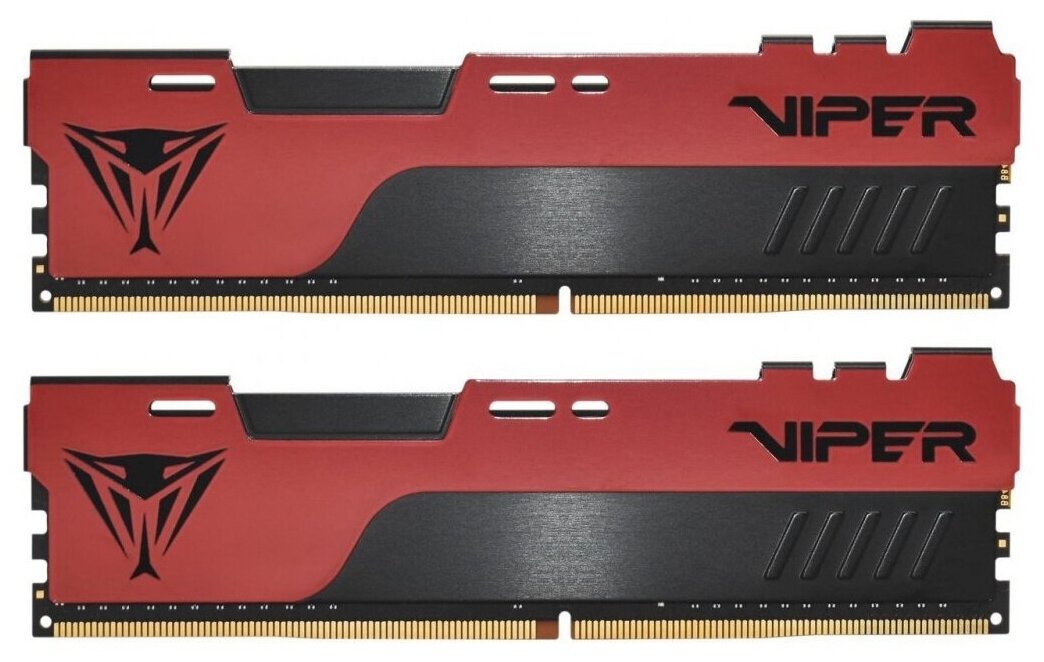 Модуль памяти Patriot Memory Viper Elite II RTL Gaming DDR4 DIMM 4000MHz PC4-32000 CL20 - 32Gb KIT (2x16Gb) PVE2432G400C0K