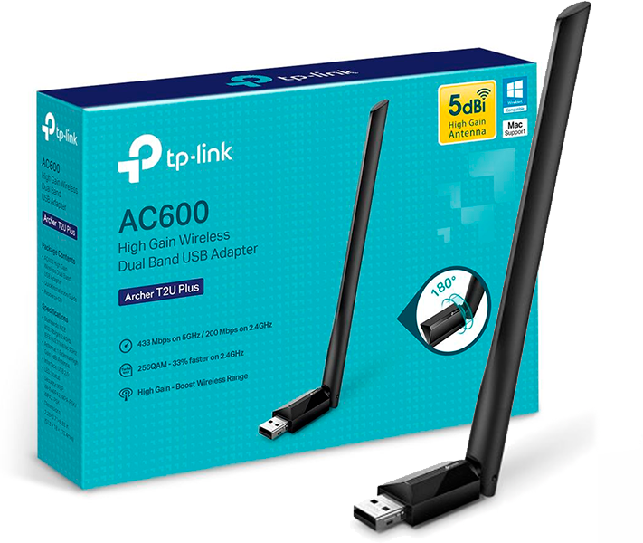 Сетевой адаптер TP-LINK Archer T2U Plus