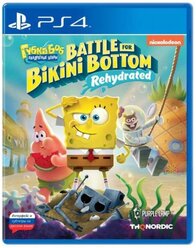 Игра для PlayStation 4 SpongeBob SquarePants: Battle for Bikini Bottom - Rehydrated