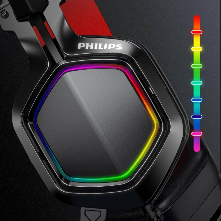 Мультимедийная игровая гарнитура с RGB-подсветкой Philips TAG2115