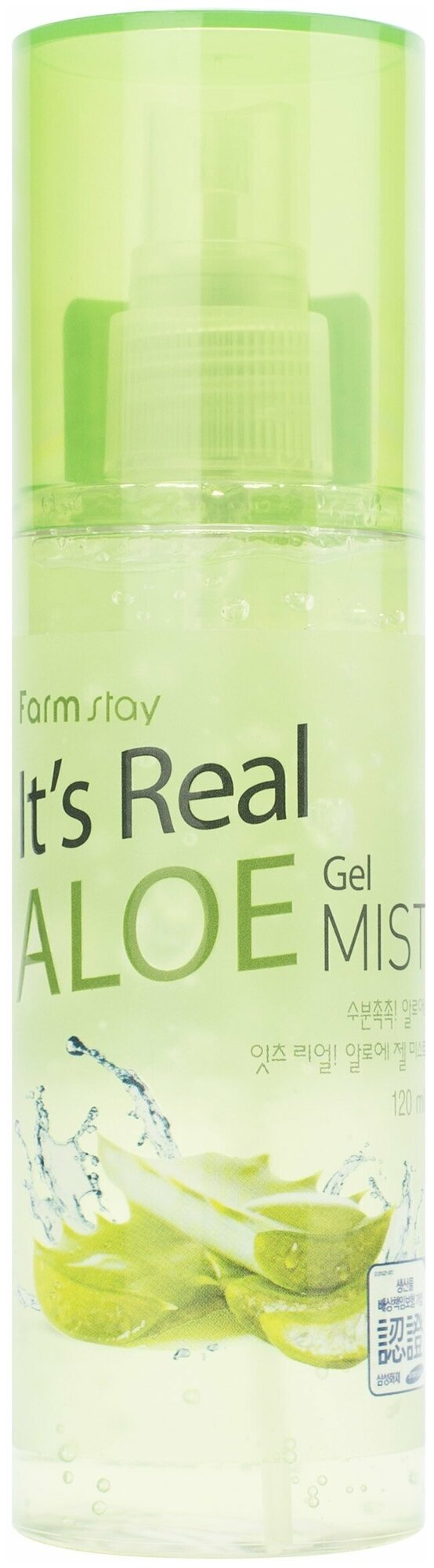 Гель-спрей для лица FarmStay It's Real Aloe Gel 120мл IB Cosmetic - фото №12