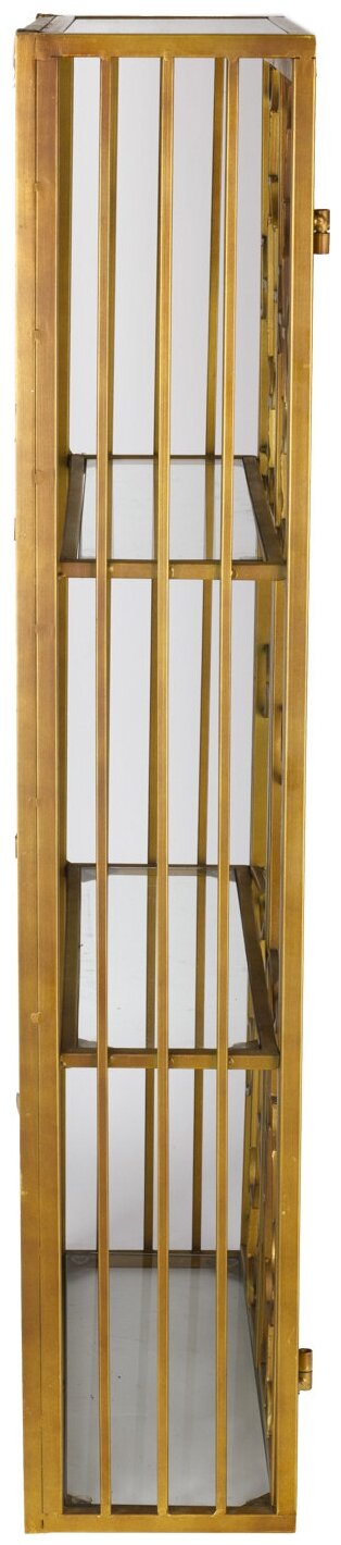 39-071 Шкафчик настенный с 2 дверцами 45x17x90см, Glasar - фотография № 6