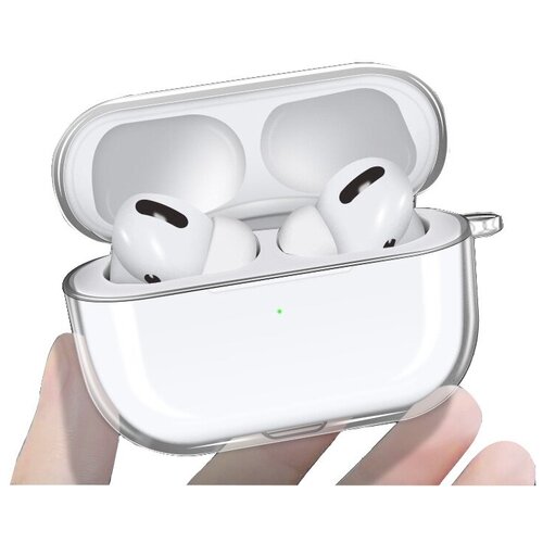 Чехол Gurdini для наушников Apple AirPods Pro 2 Прозрачный