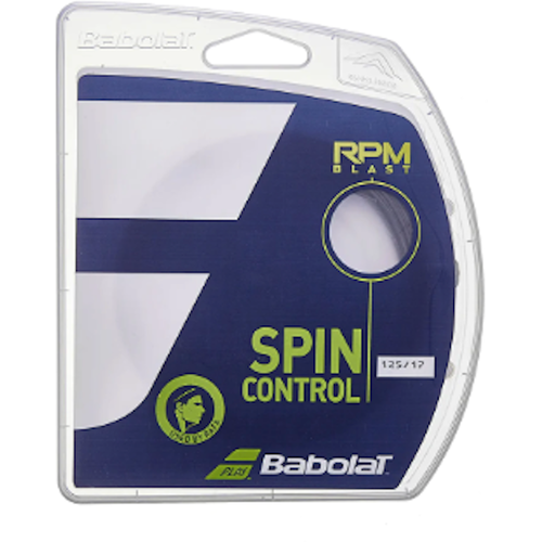 Теннисная струна Babolat RPM Blast SPIN CONTROL 125/17 12 метров Черный