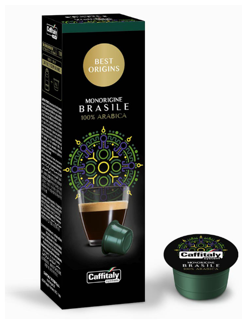 Кофе в капсулах Caffitaly system Best Origins Brasile, 10 шт.